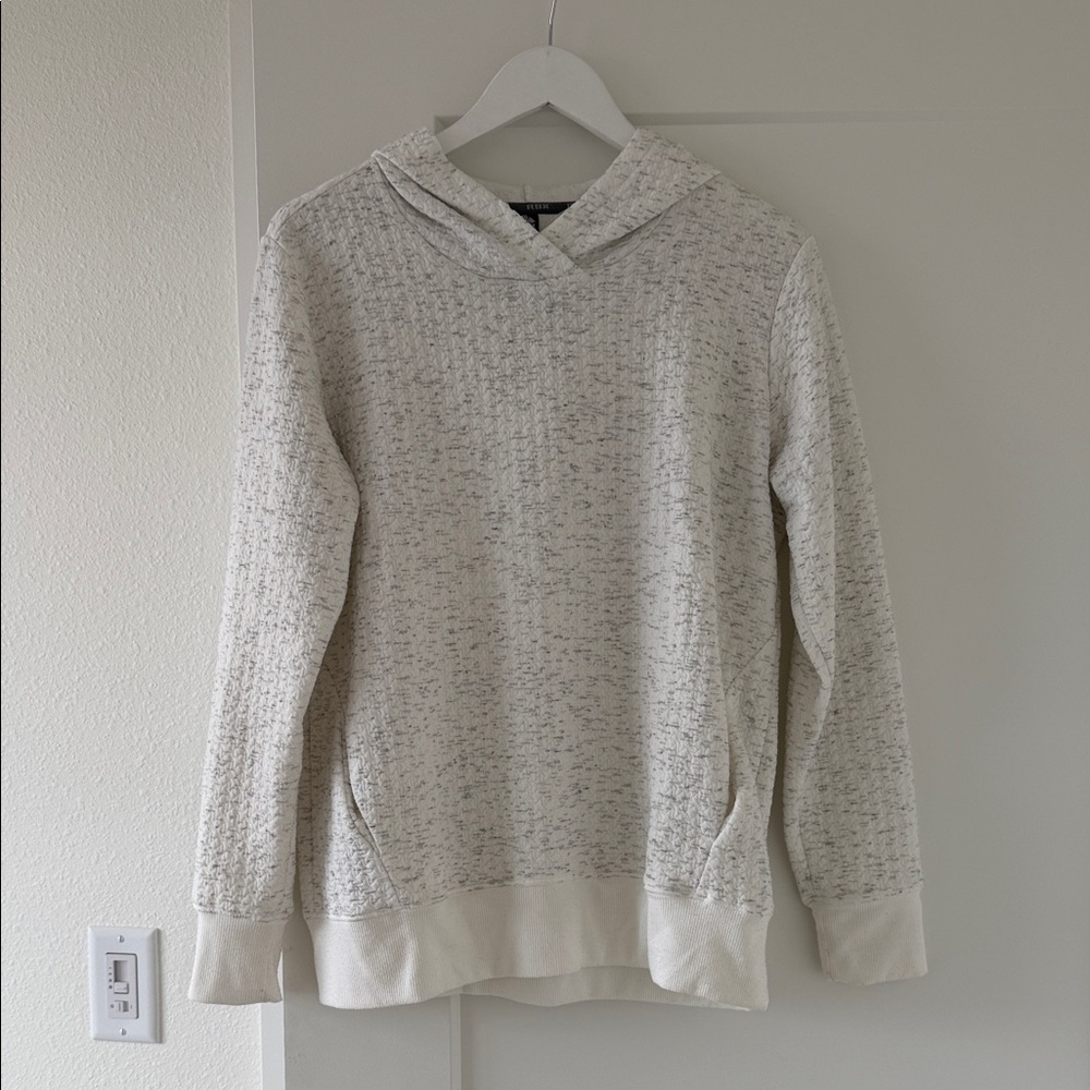 RBX Off-White Textured Sweatshirt